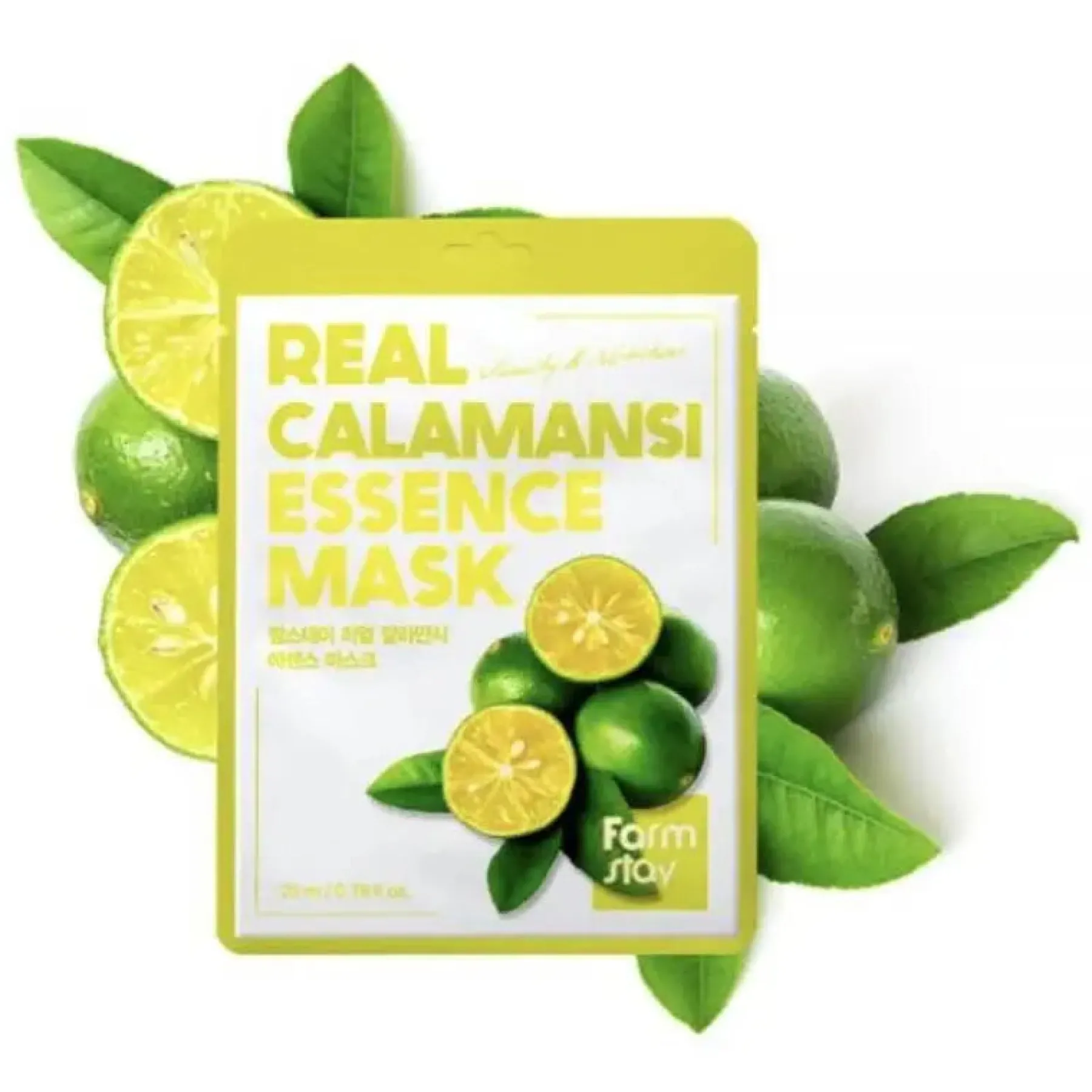 Outlet Real Calamansi Essence Mask Alle Korean Skincare|Gesichtsmasken