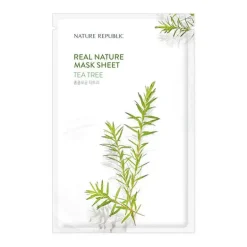 Real Nature Sheet Mask Tea Tree Hauptzutat|Gesichtsmasken