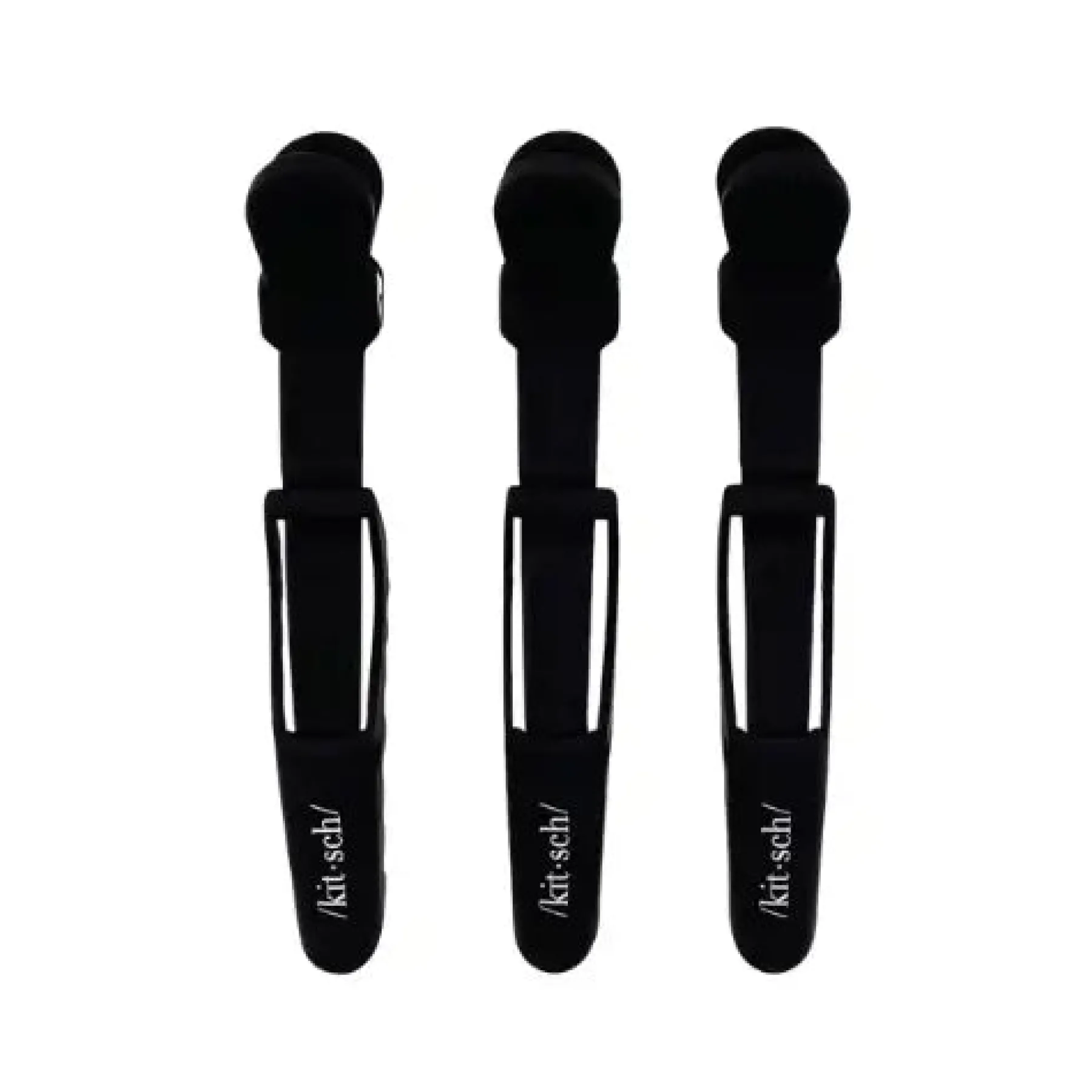 Best Recycled Plastic Crocodile Clip 3PC Black Haarspangen & -Clips|Haarprobleem