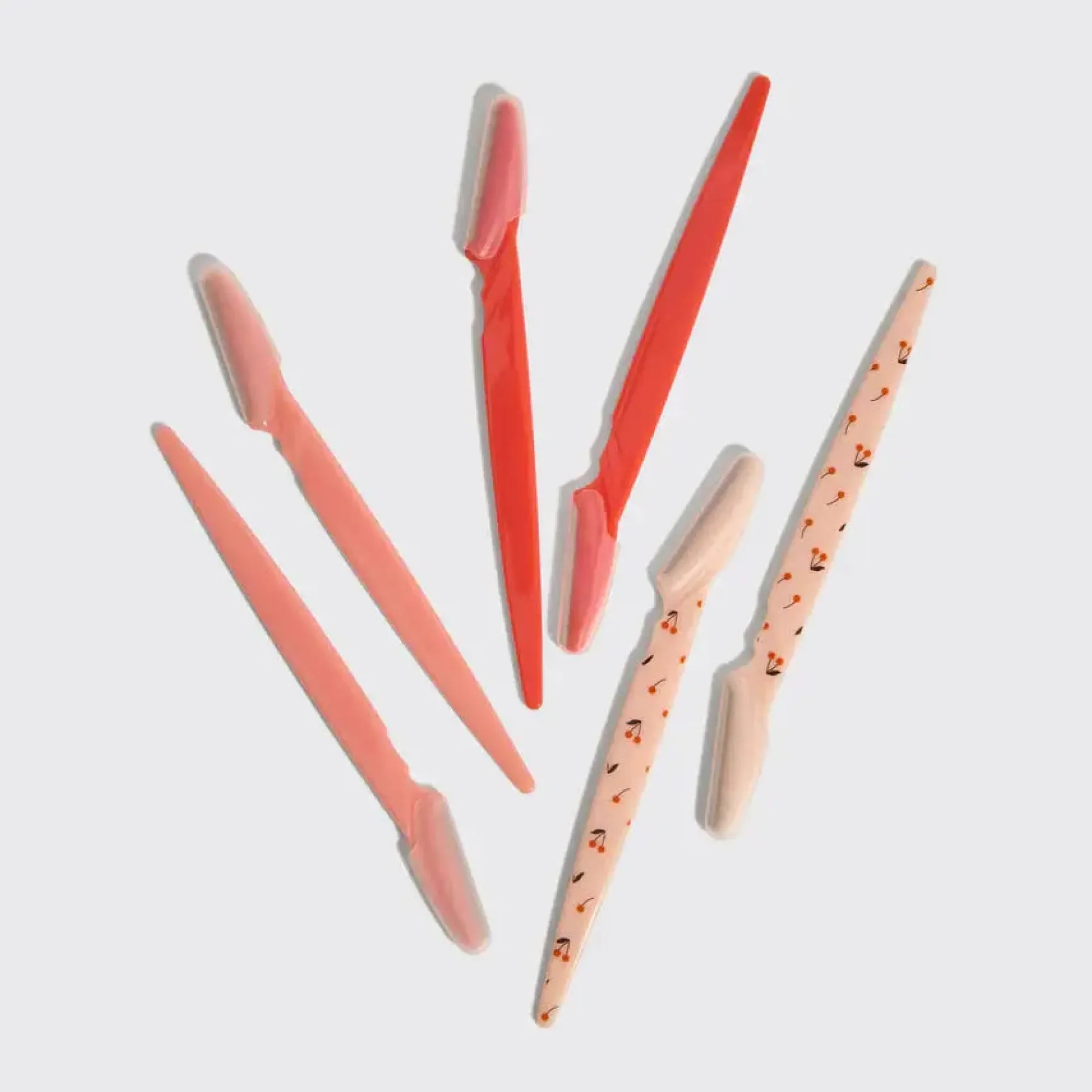 Best Recycled Plastic Dermaplaners 6pc Set Assorted Cherry Blossom Hautpflege-Routinen & Sets