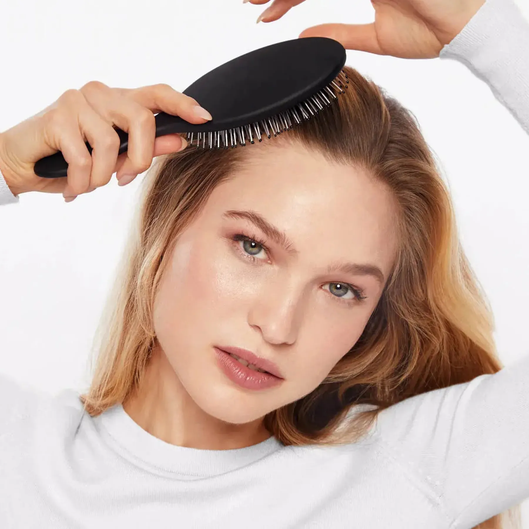 Best Recycled Plastic Wet/Dry Brush Black Haarprobleem|Vegane Haarpflege