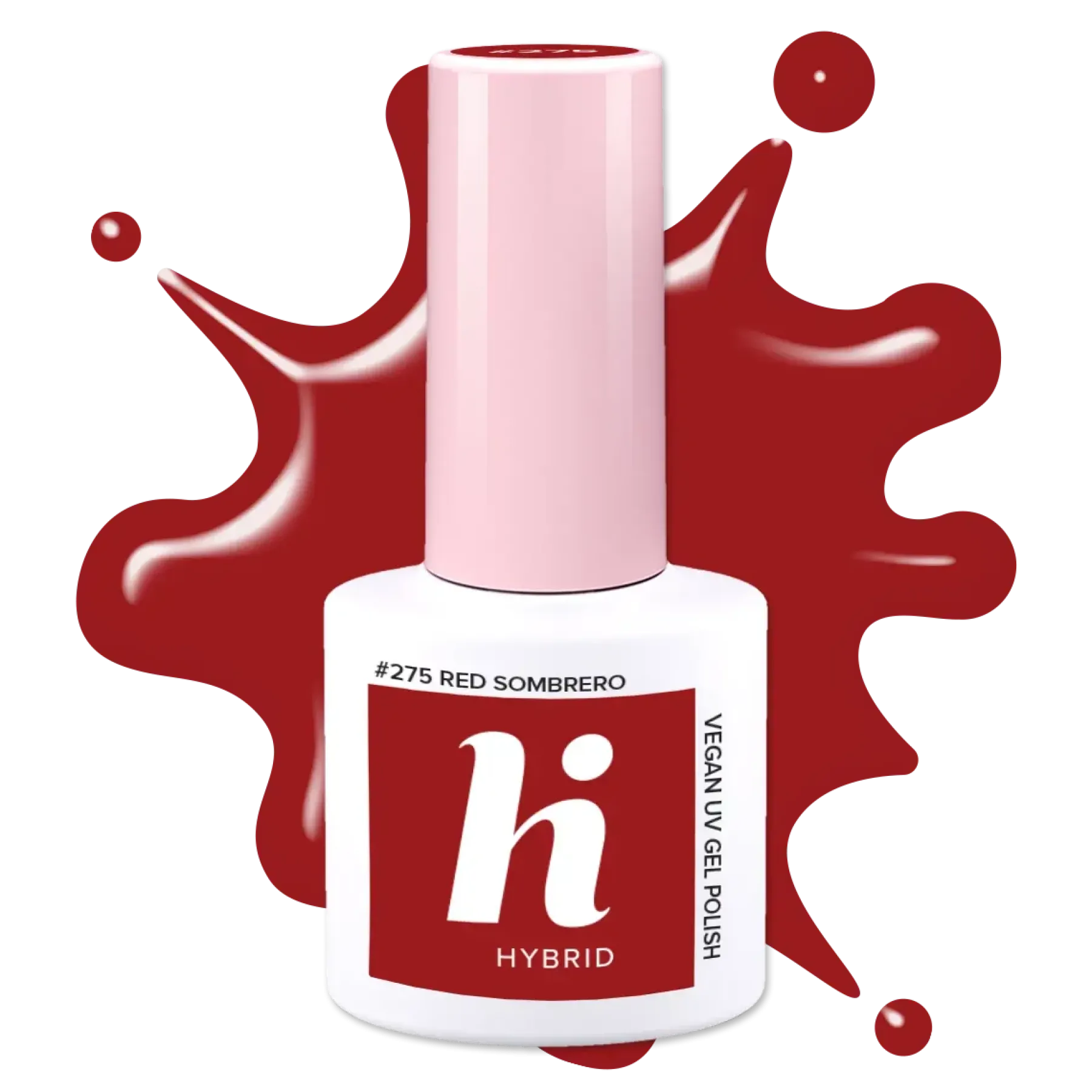 New 275 Red Sombrero UV Gel Polish Veganer Nagellack|5. Gellak