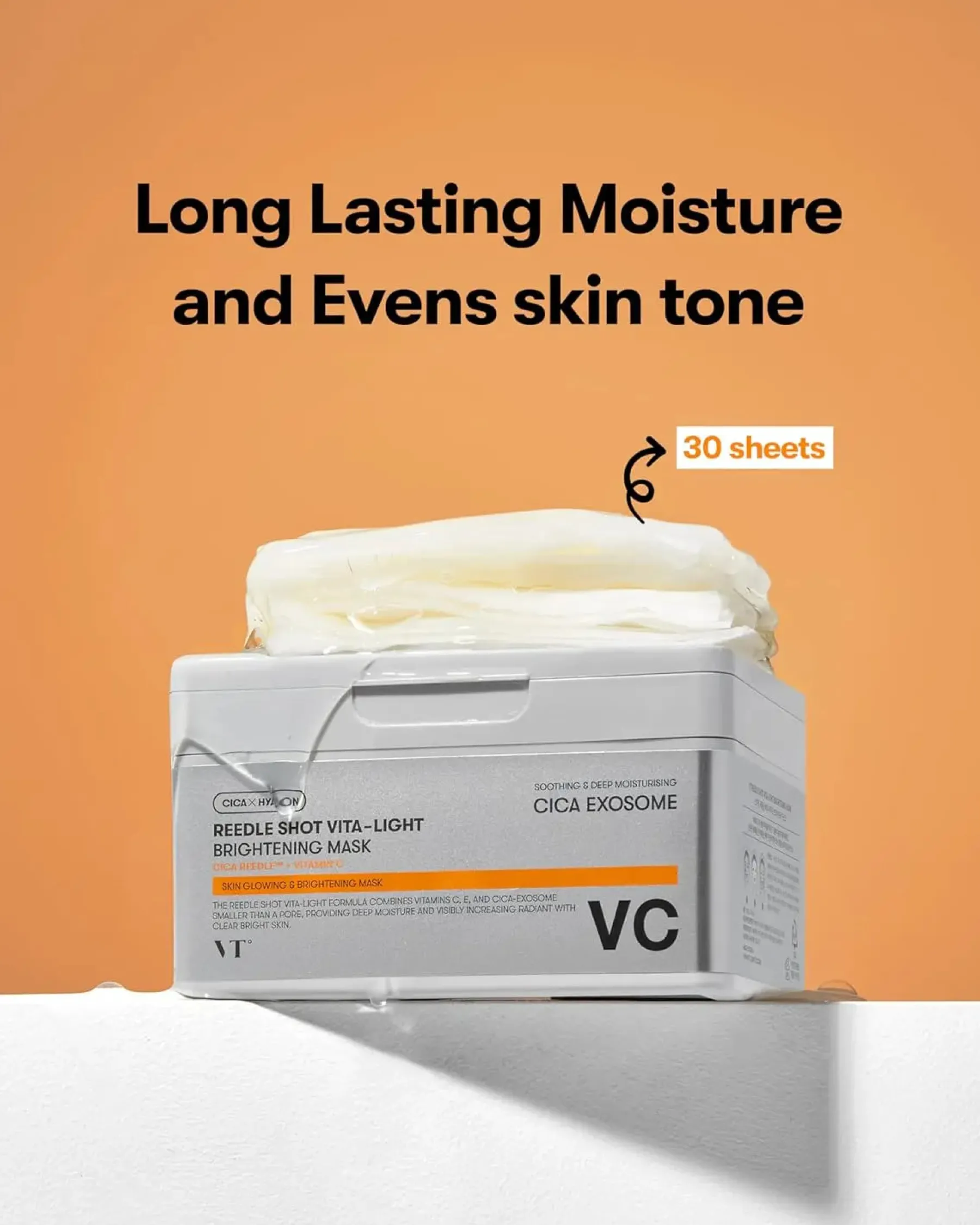 Hot Reedle Shot Vita Light Brightening Mask Hauptzutat|Gesichtsmasken