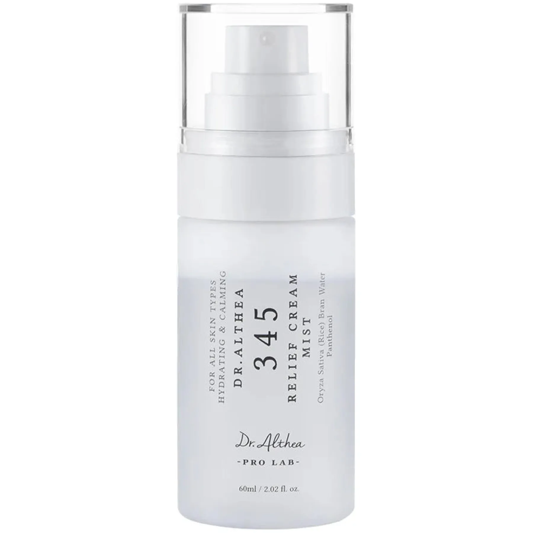 New Relief Cream Mist 60 ml. Face Mists|Hauptzutat