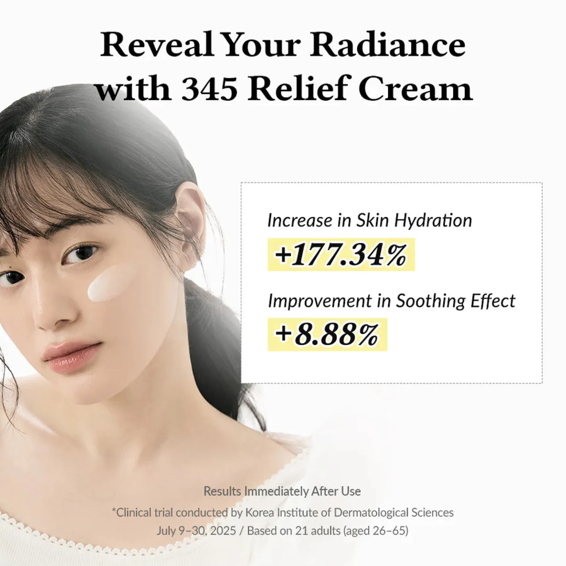 New 345 Relief Cream Renewed Feuchtigkeitscremes|Hauptzutat