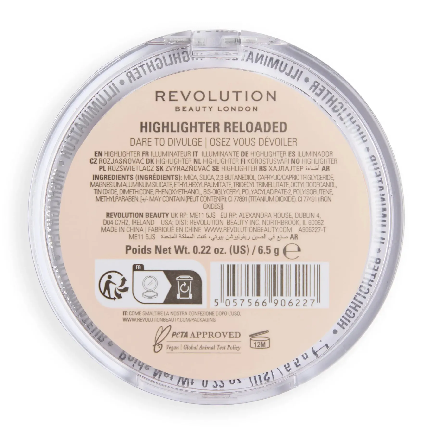 Best Reloaded Highlighter Dare To Divulge Talc Free Highlighter|Vegan Highlighter