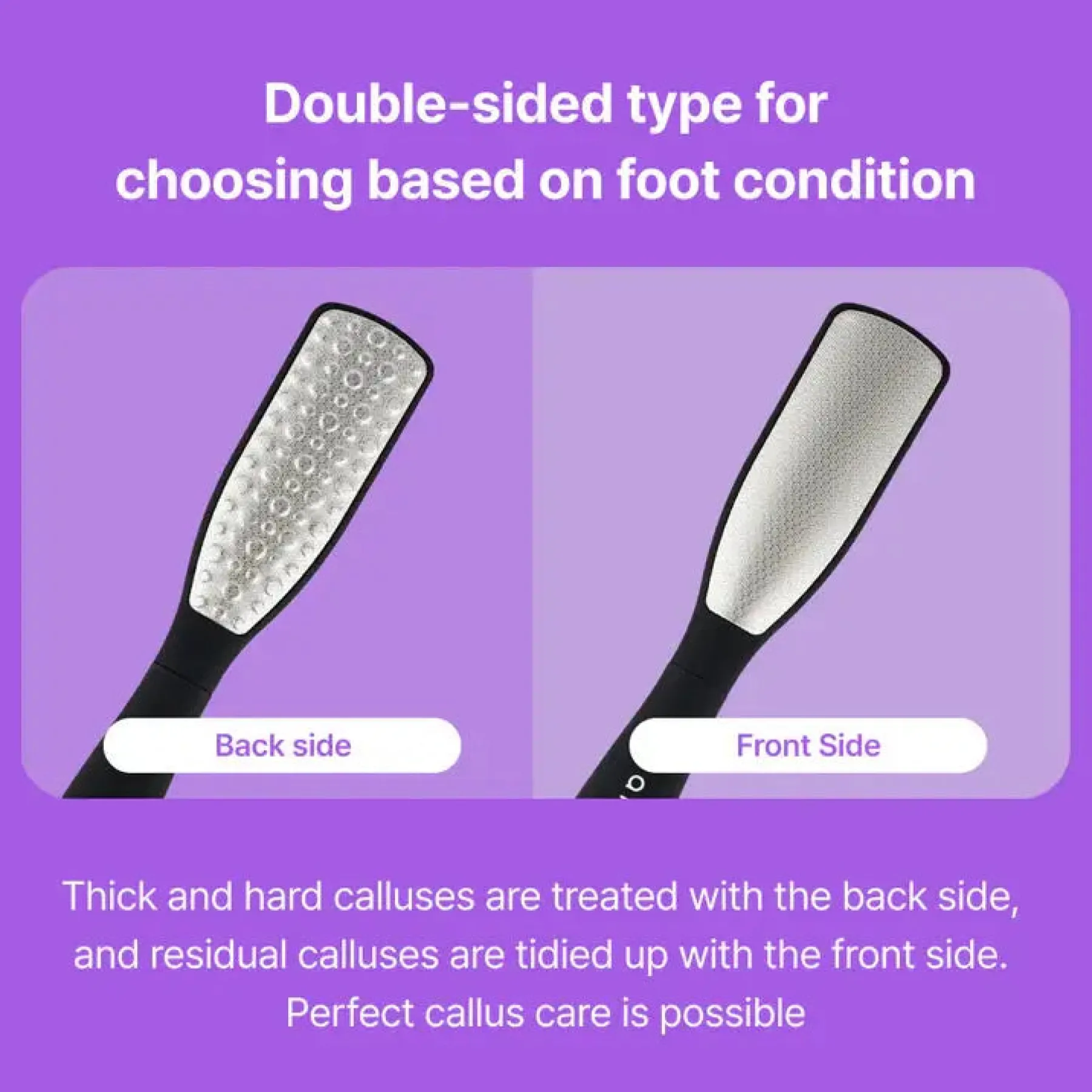 Sale Remover Magic Stainless Pro Dobule Sided Foot File Fußpflege