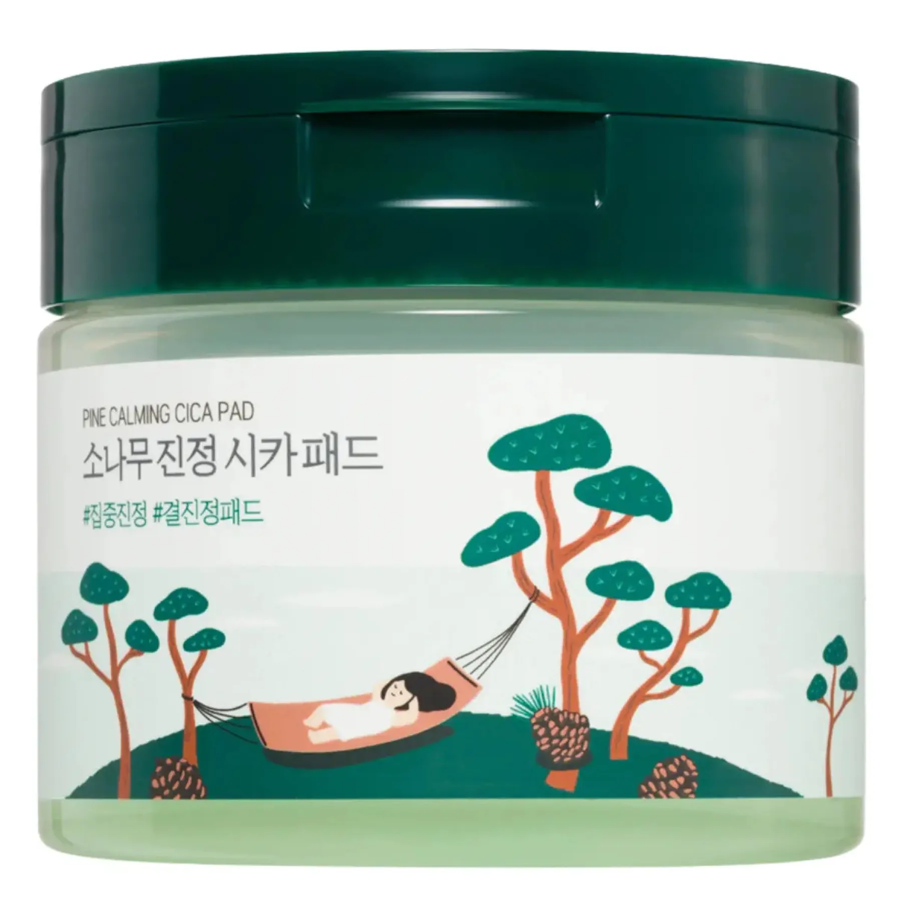 Renewal Pine Calming Cica Pad Hauptzutat|Toner Pads