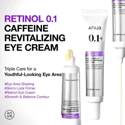Retinol 0.1 Caffeine Revitalizing Eye Cream Hauptzutat|Augencreme
