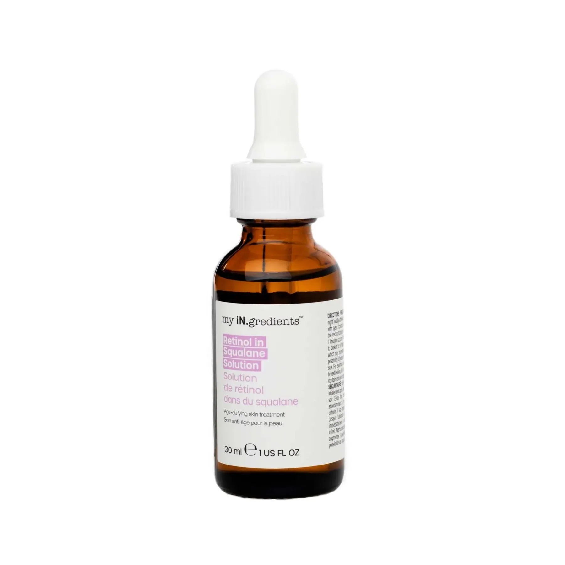 New Retinol in Squalane Solution Vegan Pflege|Problemlösende Seren