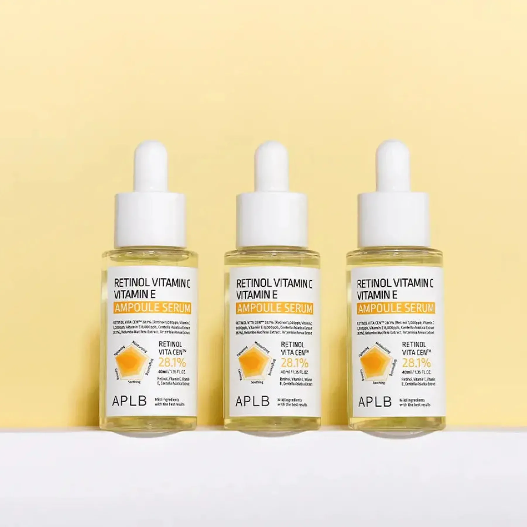 Best Retinol Vitamin C Vitamin E Ampoule Serum Hauptzutat|Ampoules