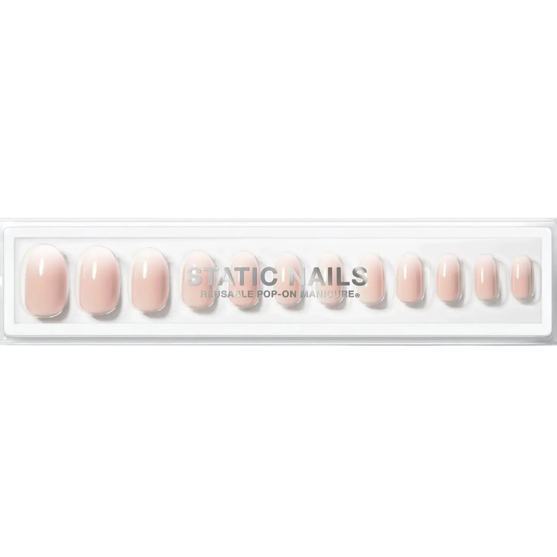 Discount Reusable Pop-On Manicure Mademoiselle Round Künstliche Nägel|Veganer Nagellack