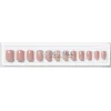 Best Reusable Pop-On Manicure Peony Square Künstliche Nägel|Veganer Nagellack