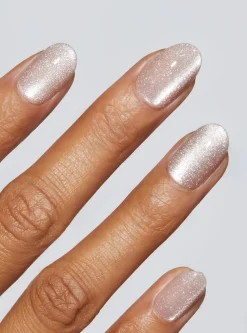 Outlet Reusable Pop-On Manicure Pops For Champagne Velvet Round Künstliche Nägel|Veganer Nagellack