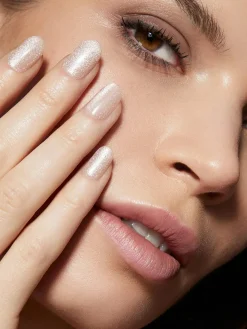 Outlet Reusable Pop-On Manicure Pops For Champagne Velvet Round Künstliche Nägel|Veganer Nagellack