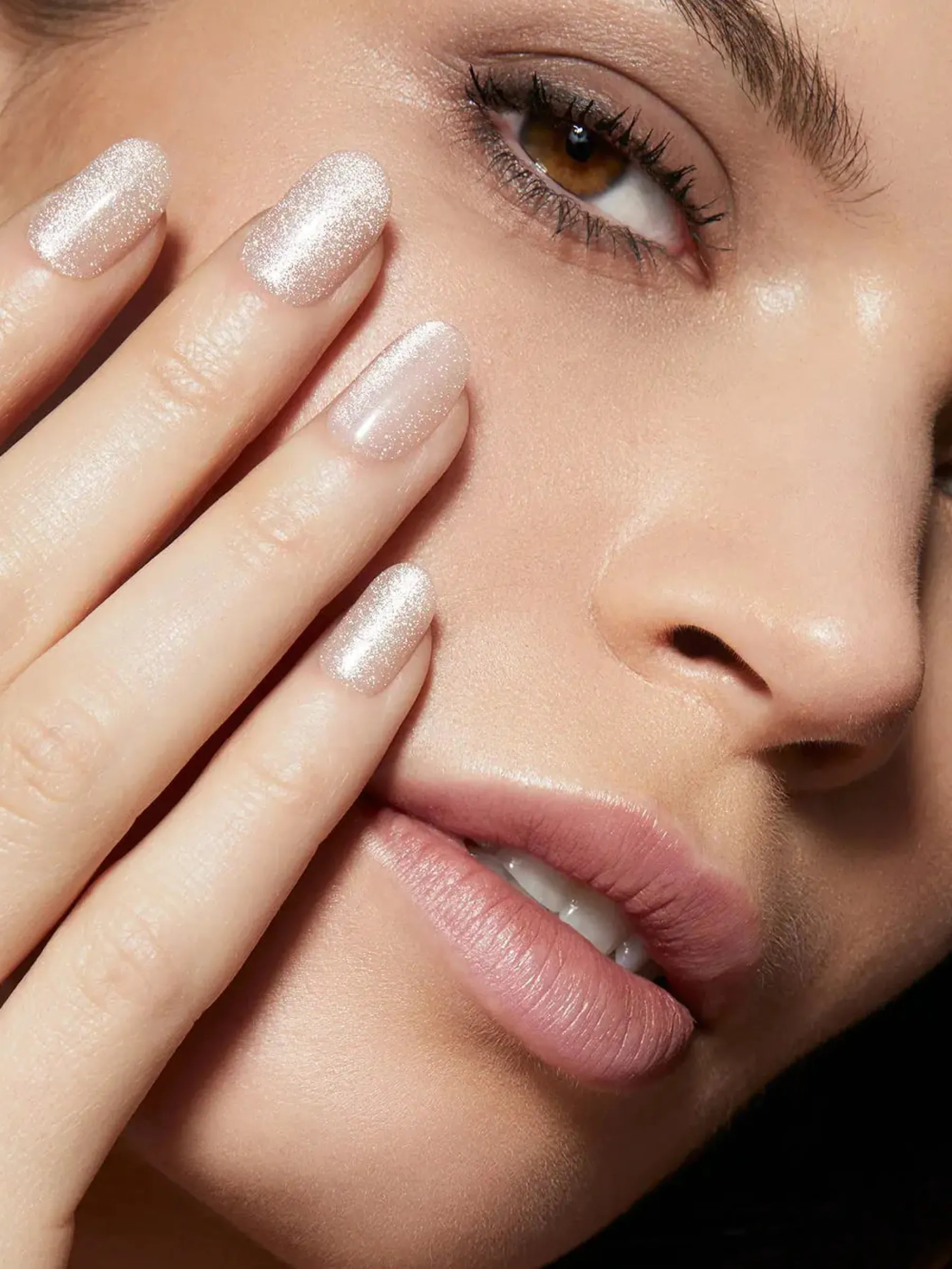 Outlet Reusable Pop-On Manicure Pops For Champagne Velvet Round Künstliche Nägel|Veganer Nagellack