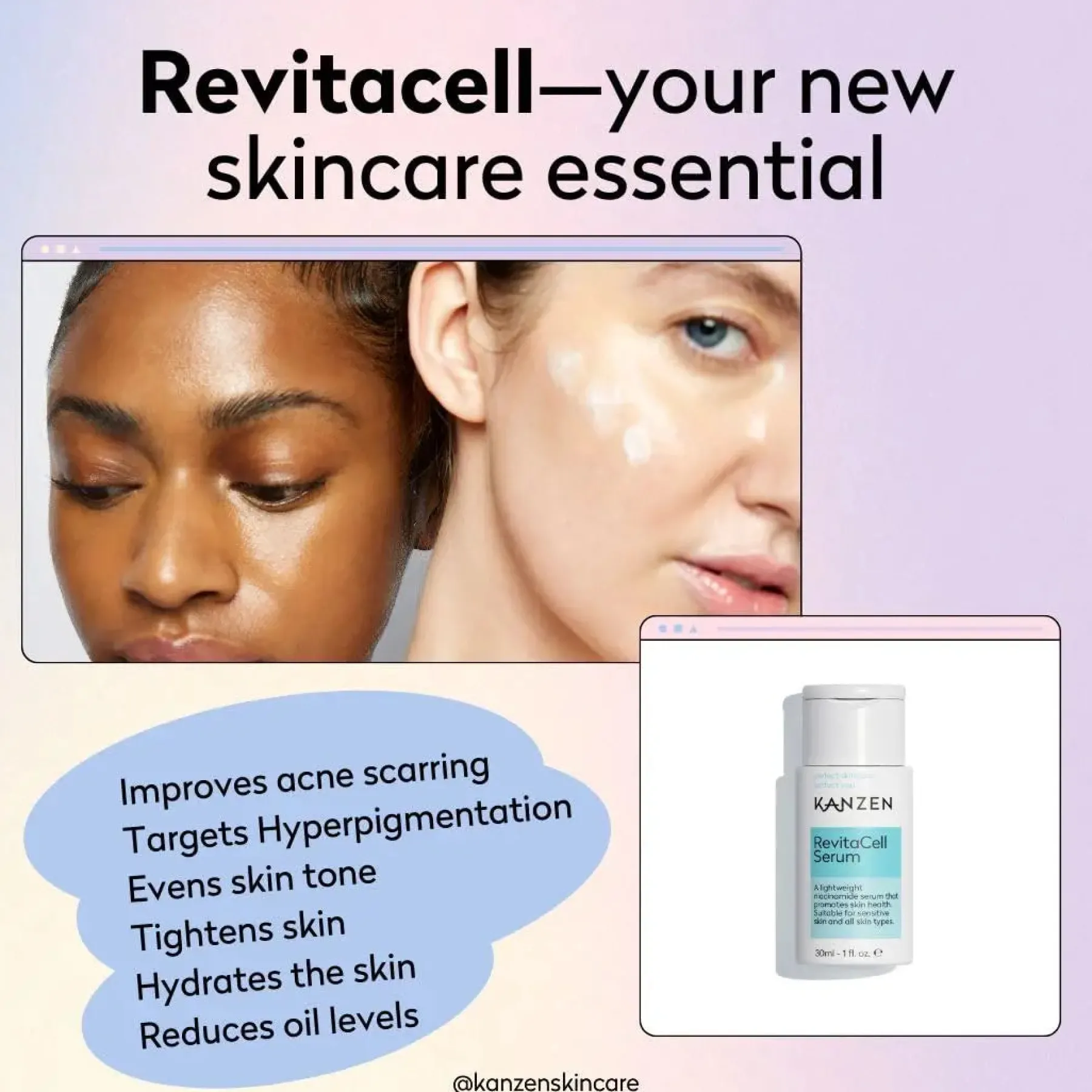 New RevitaCell Serum 30 ml Problemlösende Seren|Hauptzutat