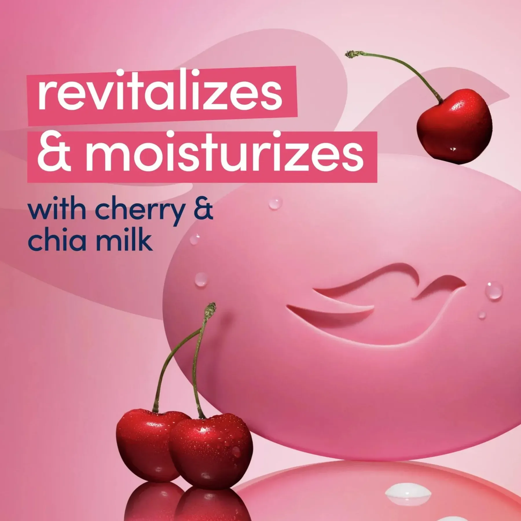 Clearance Revitalizante Beauty Bar Cherry & Chia Milk 3-Pack Vegan Pflege|Soap Bars