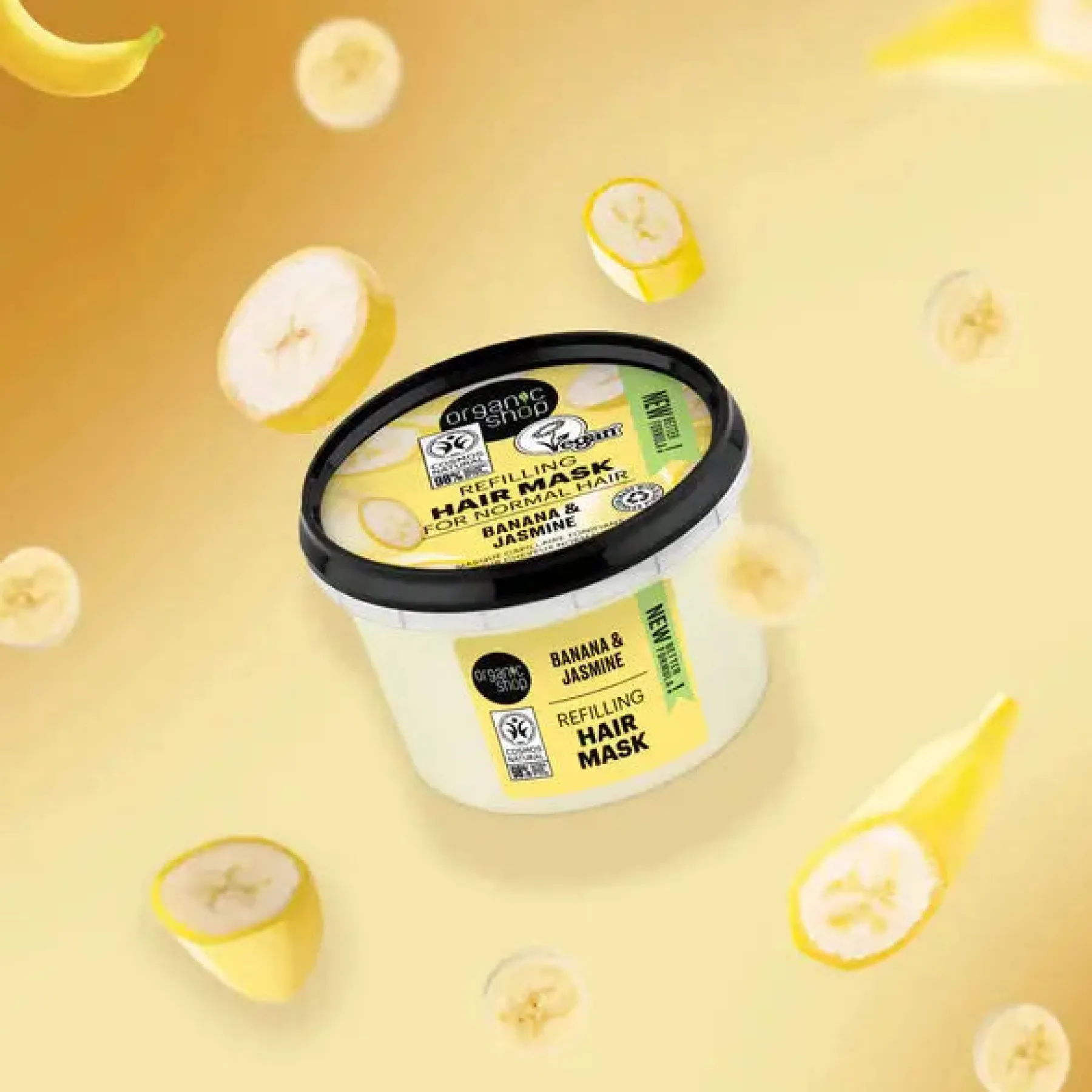 Revitalizing Hair Mask Banana And Jasmine Haarmaskers|Haarprobleem