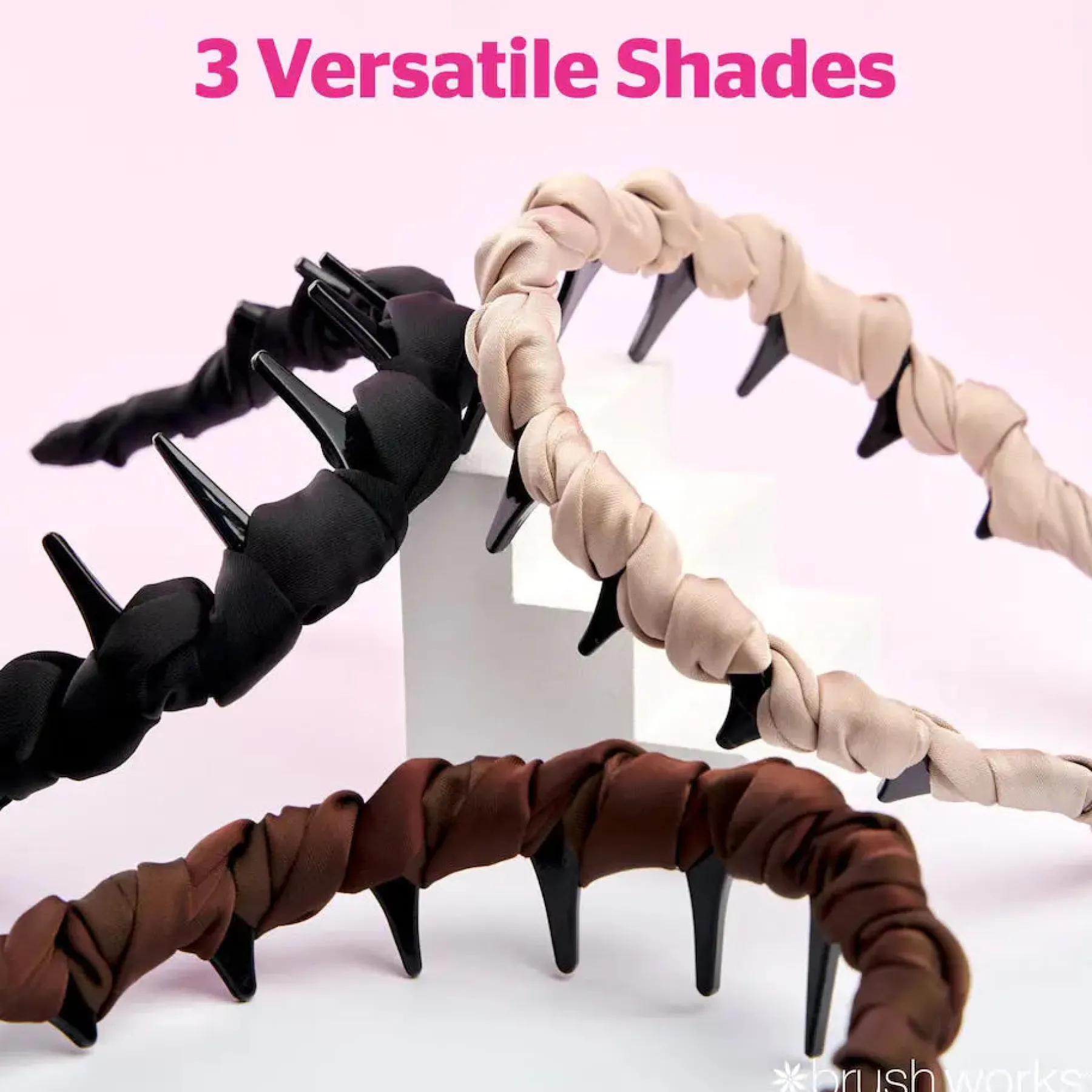 Discount Ribbon Zig Zag Headbands 3 Pack Stirnbänder