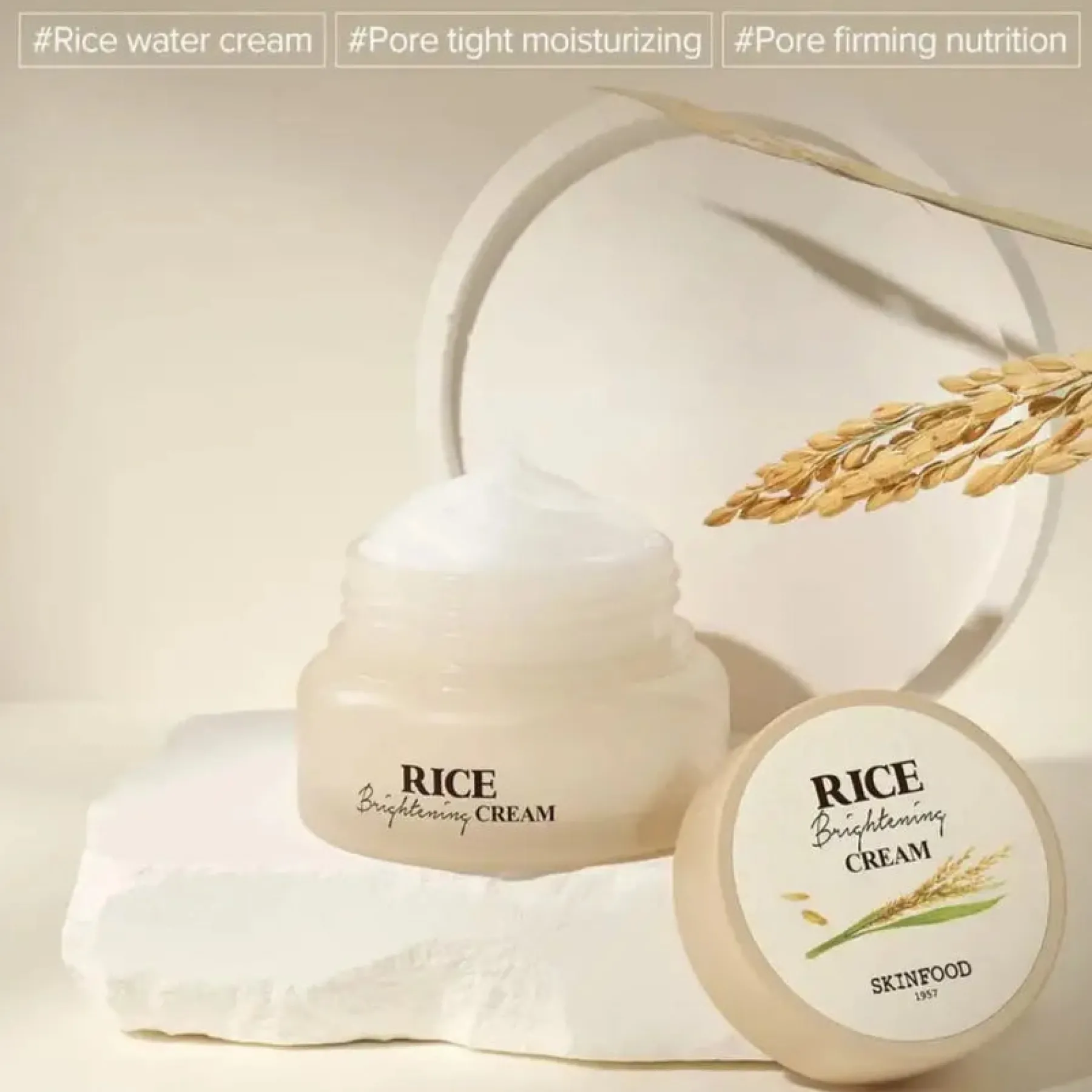 Clearance Rice Brightening Cream Alle Korean Skincare|Hauptzutat