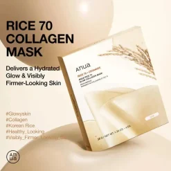 Outlet Rice 70 Glow Collagen Mask Hauptzutat|Gesichtsmasken