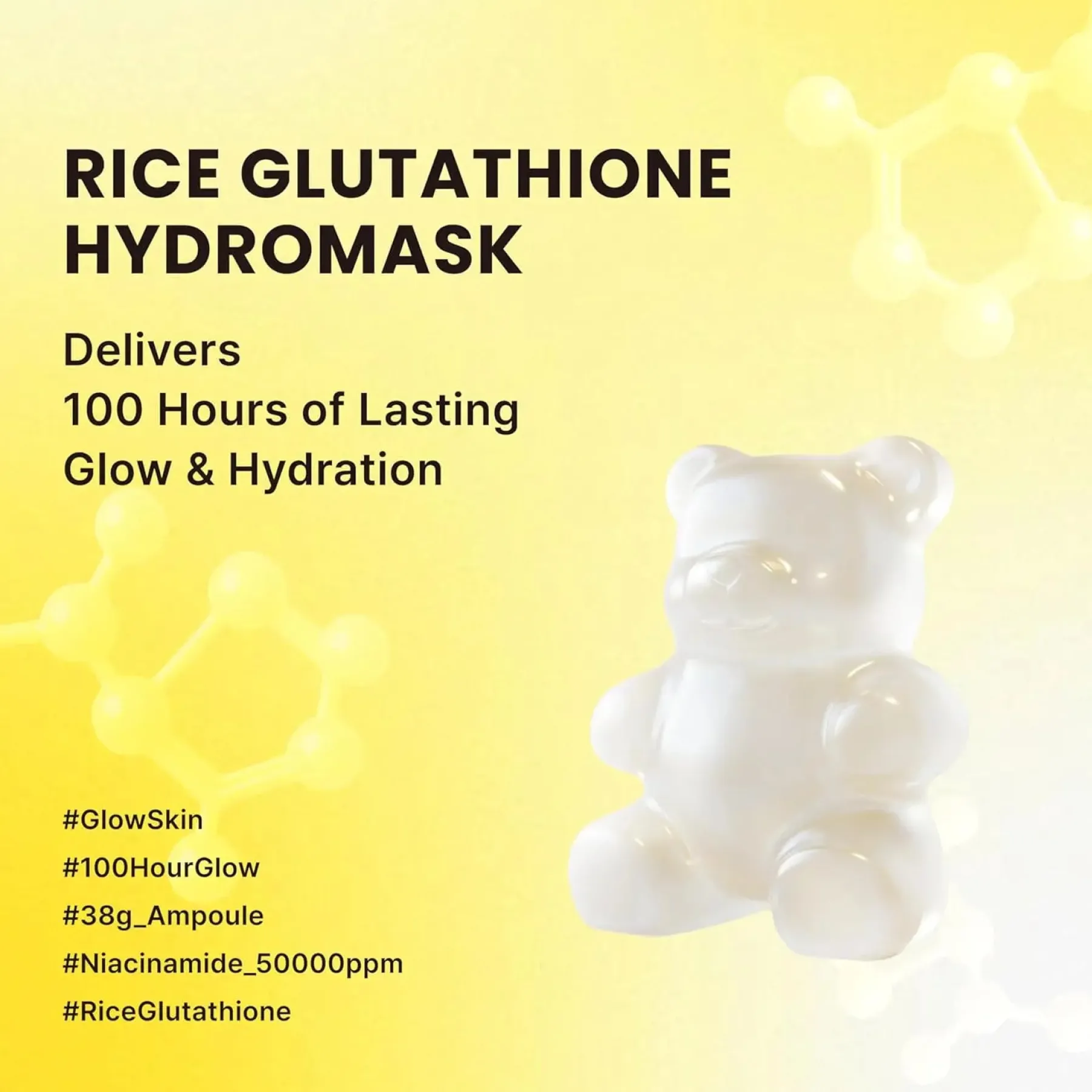 Best Rice Glutathione Hydromask Hauptzutat|Vegan Pflege