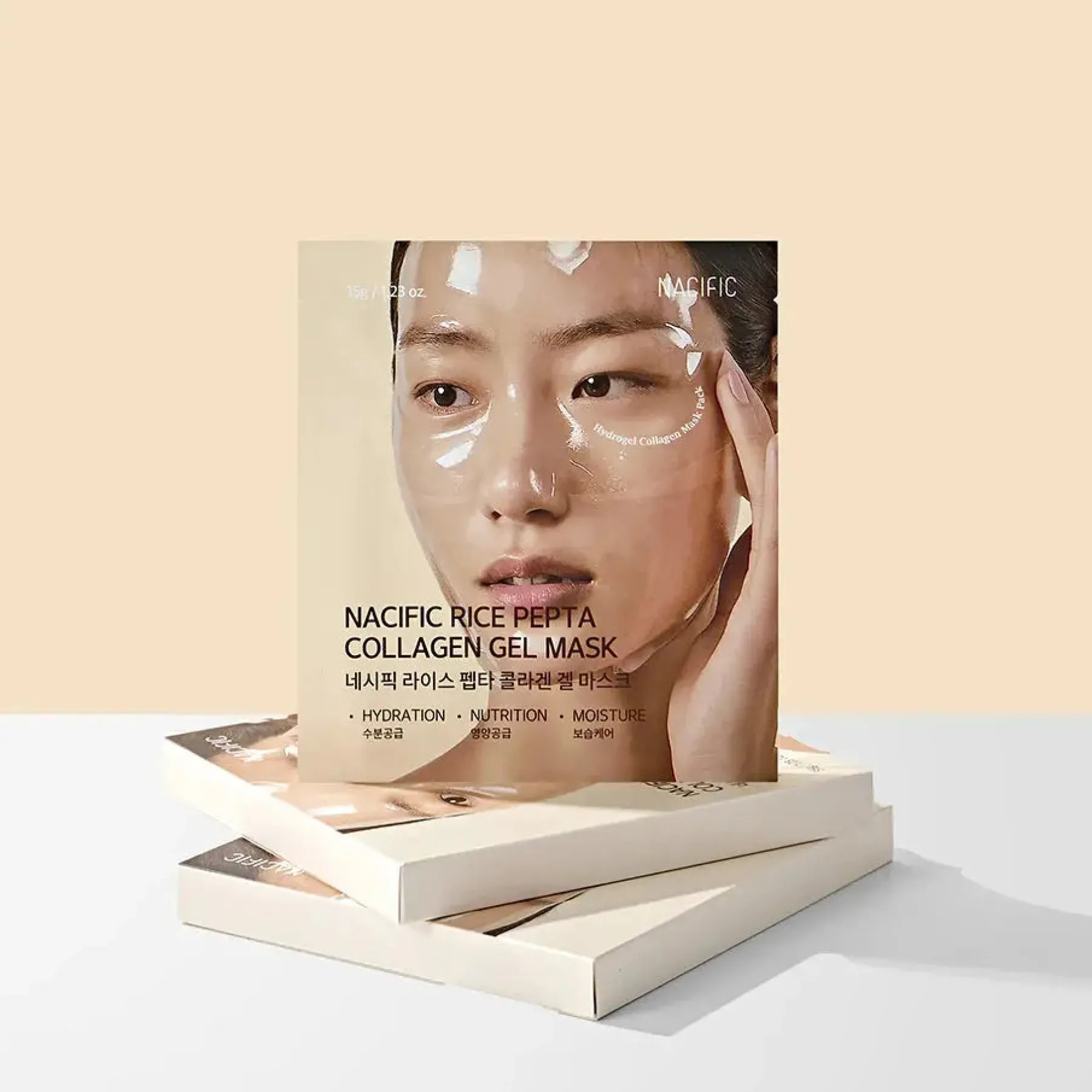 Online Rice Pepta Collagen Gel Mask Wash Off Masken|Hauptzutat