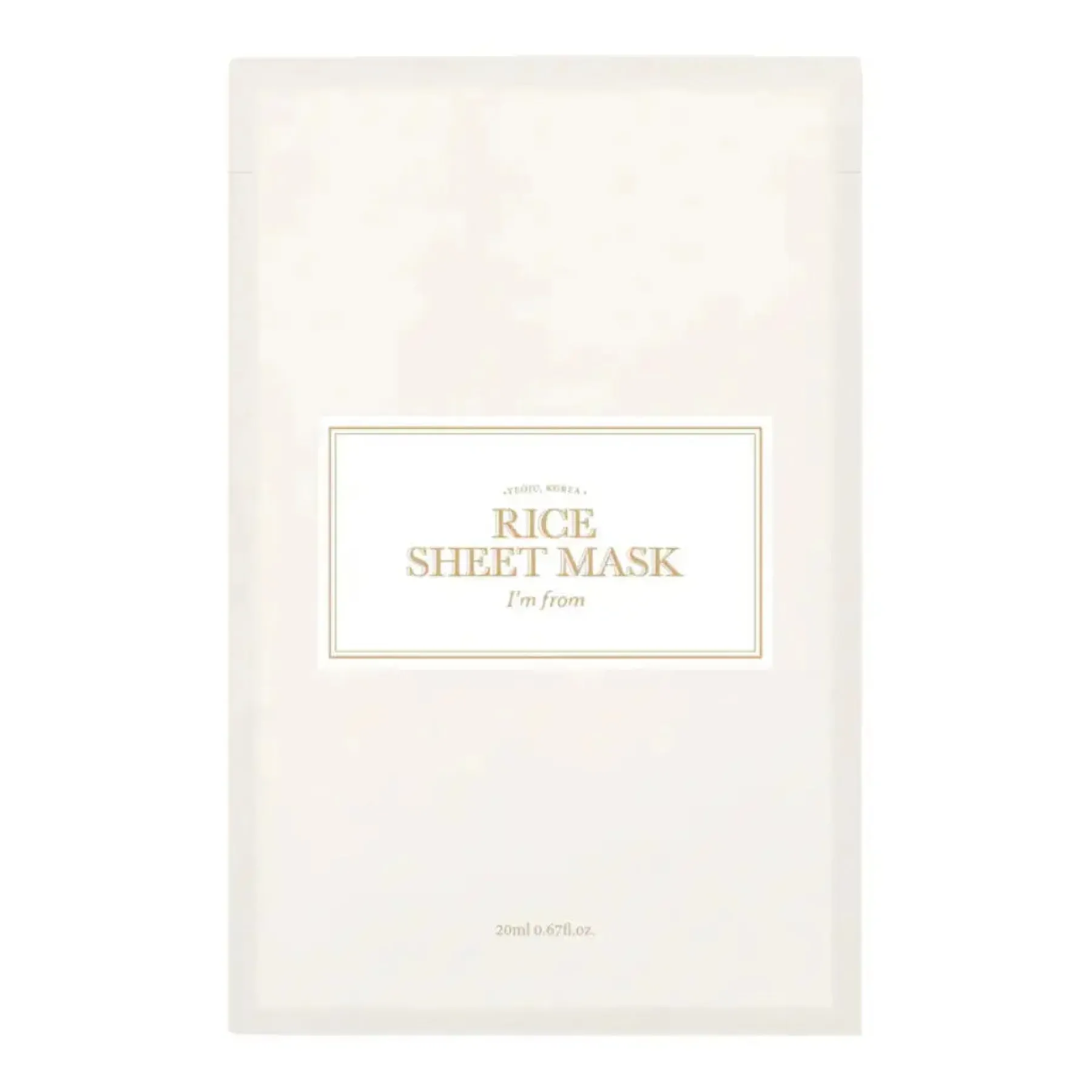 Hot Rice Sheet Mask Alle Korean Skincare|Gesichtsmasken