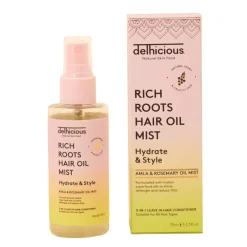 Hot Rich Roots 5-in-1 Hair Oil Mist Leave In Conditioner Hair Growth|11 Schritte Haarpflege Routine