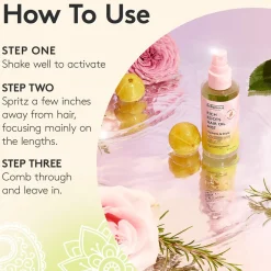 Hot Rich Roots 5-in-1 Hair Oil Mist Leave In Conditioner Hair Growth|11 Schritte Haarpflege Routine