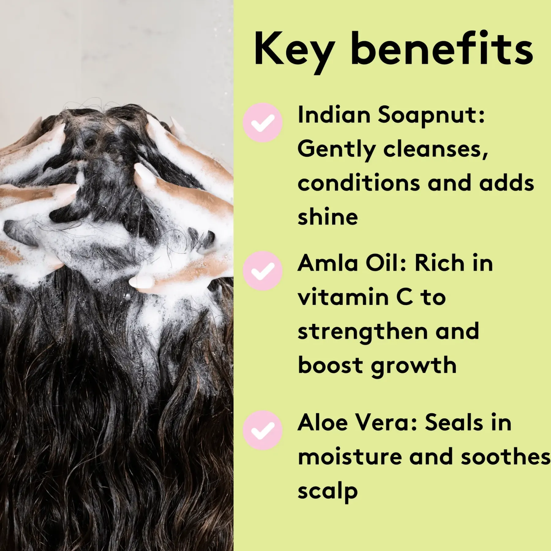 Discount Rich Roots Strengthen & Moisturise Shampoo Amla & Rosemary Hair Growth|Hauptzutat