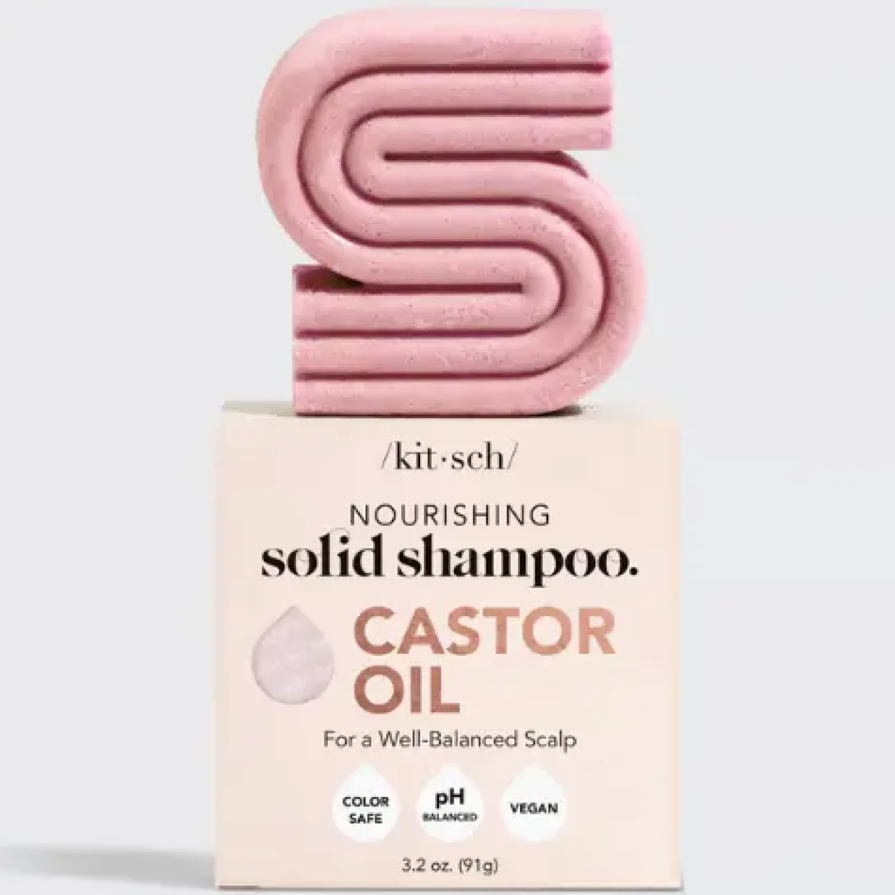 Rizinusöl nahrhafte Shampoo Bar Reisegröße|Shampoo
