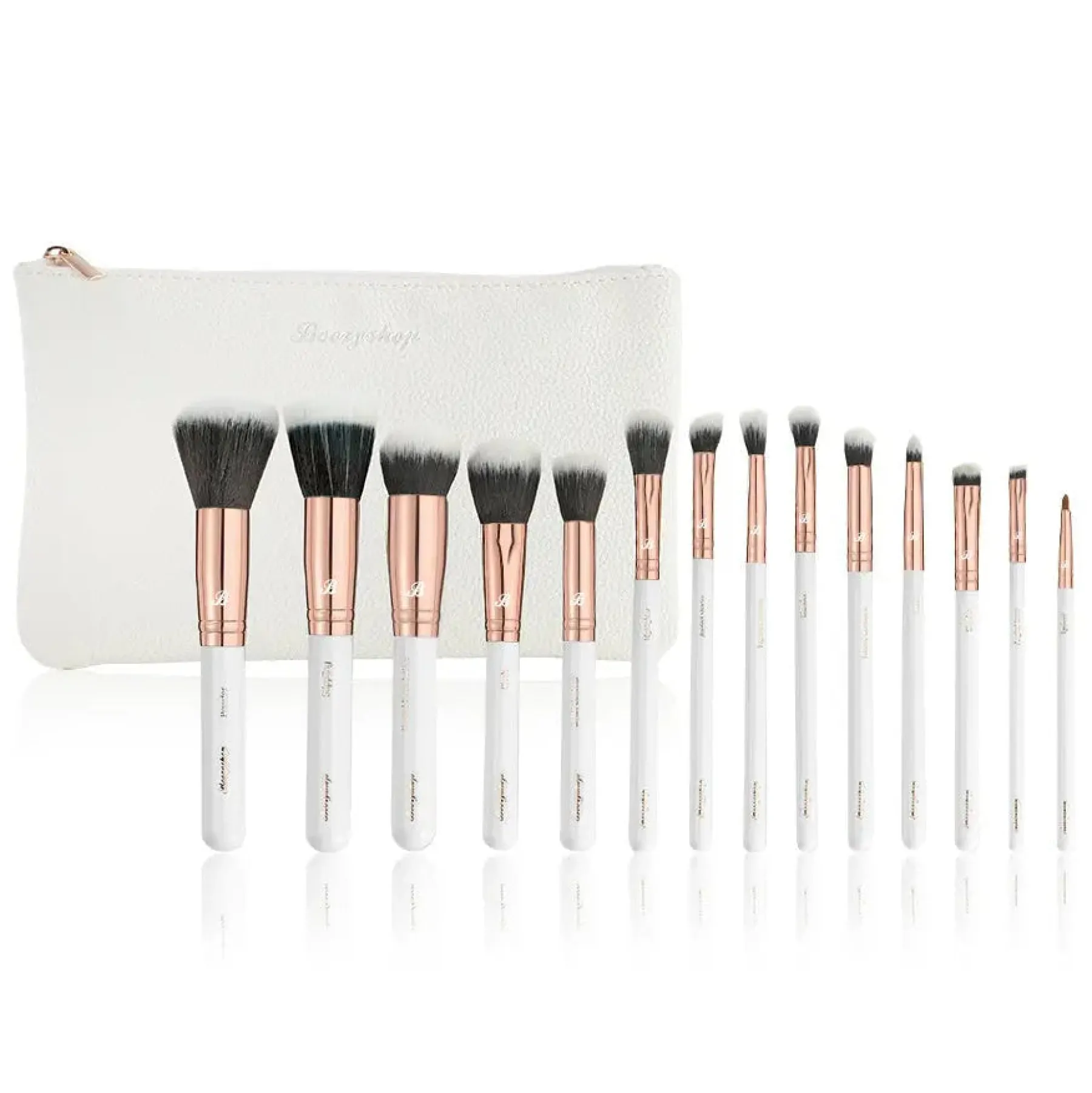 Hot Rose Gold 14 pc Starter Set Tön Mehr|Makeup Pinsel Sets