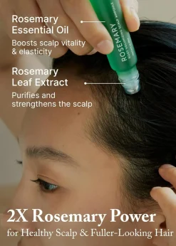 Clearance Rosemary Root Volumizing Scalp Ampoule 11 Schritte Haarpflege Routine|Vegane Haarpflege