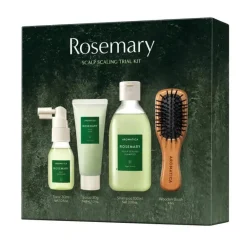 Discount Rosemary Scalp Scaling Trial Kit Haarpflege-Routinen & Sets|11 Schritte Haarpflege Routine