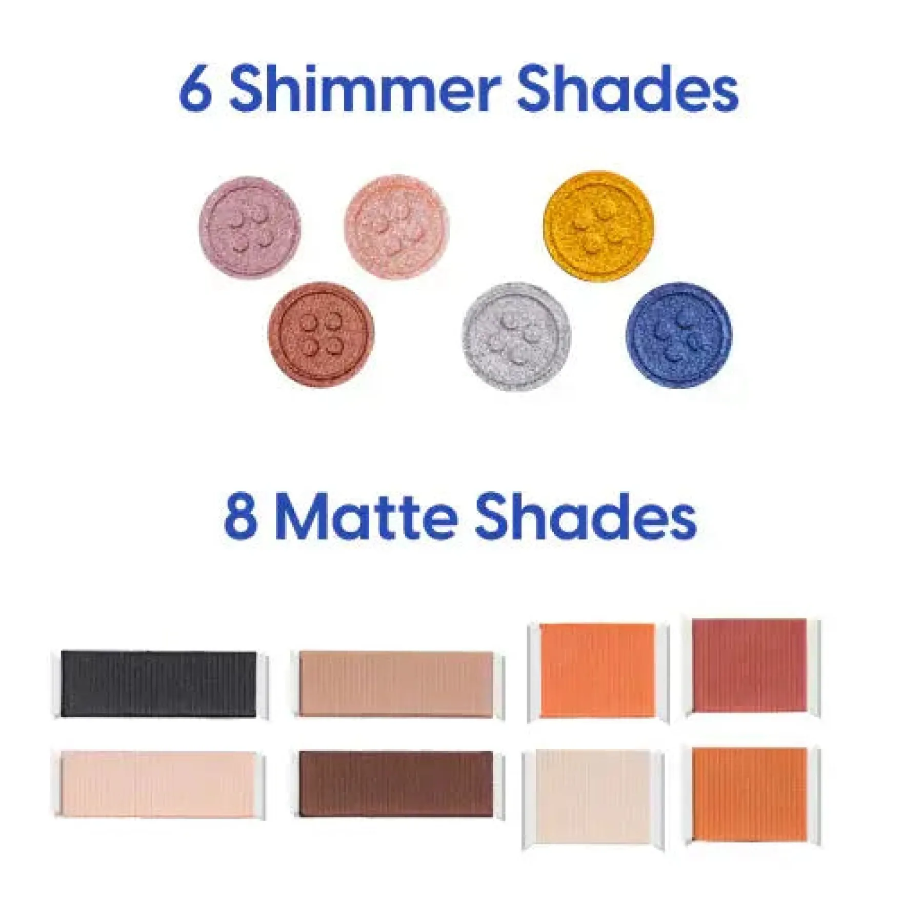 Outlet Royal Dansk® Cookie Tin Creative Beauty Palette Makeup Sets|Lidschatten