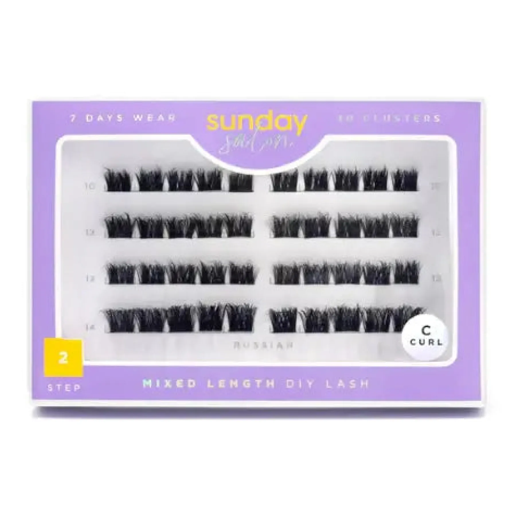 Online Russian DIY Cluster Lashes Makeup Sets|Künstliche Wimpern