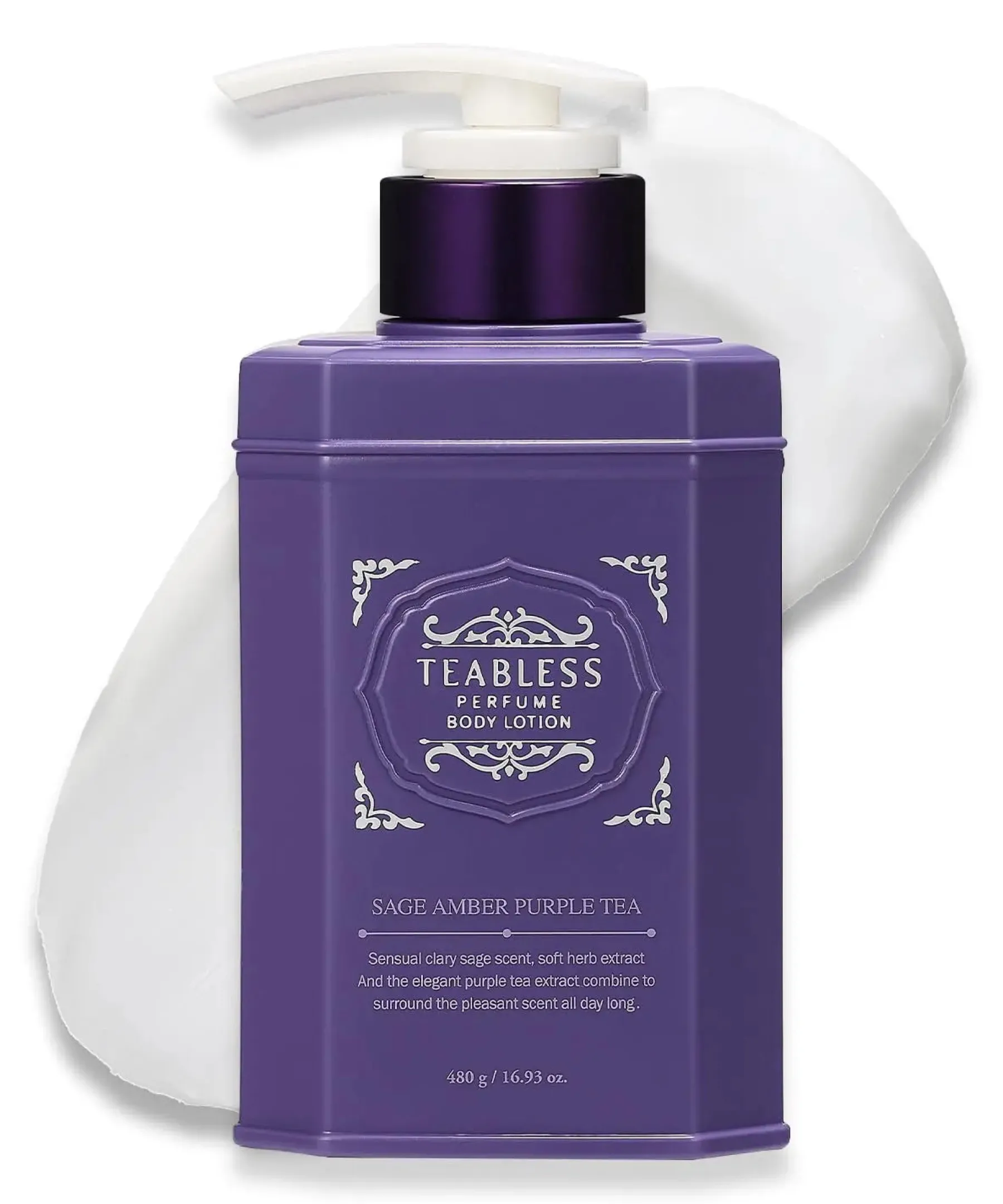 Sage Amber Purple Tea Perfume Body Lotion Everything Shower|Hautprobleme