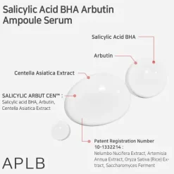Online Salicylic Acid BHA Arbutin Ampoule Serum Beruhigendes Serum|Hauptzutat