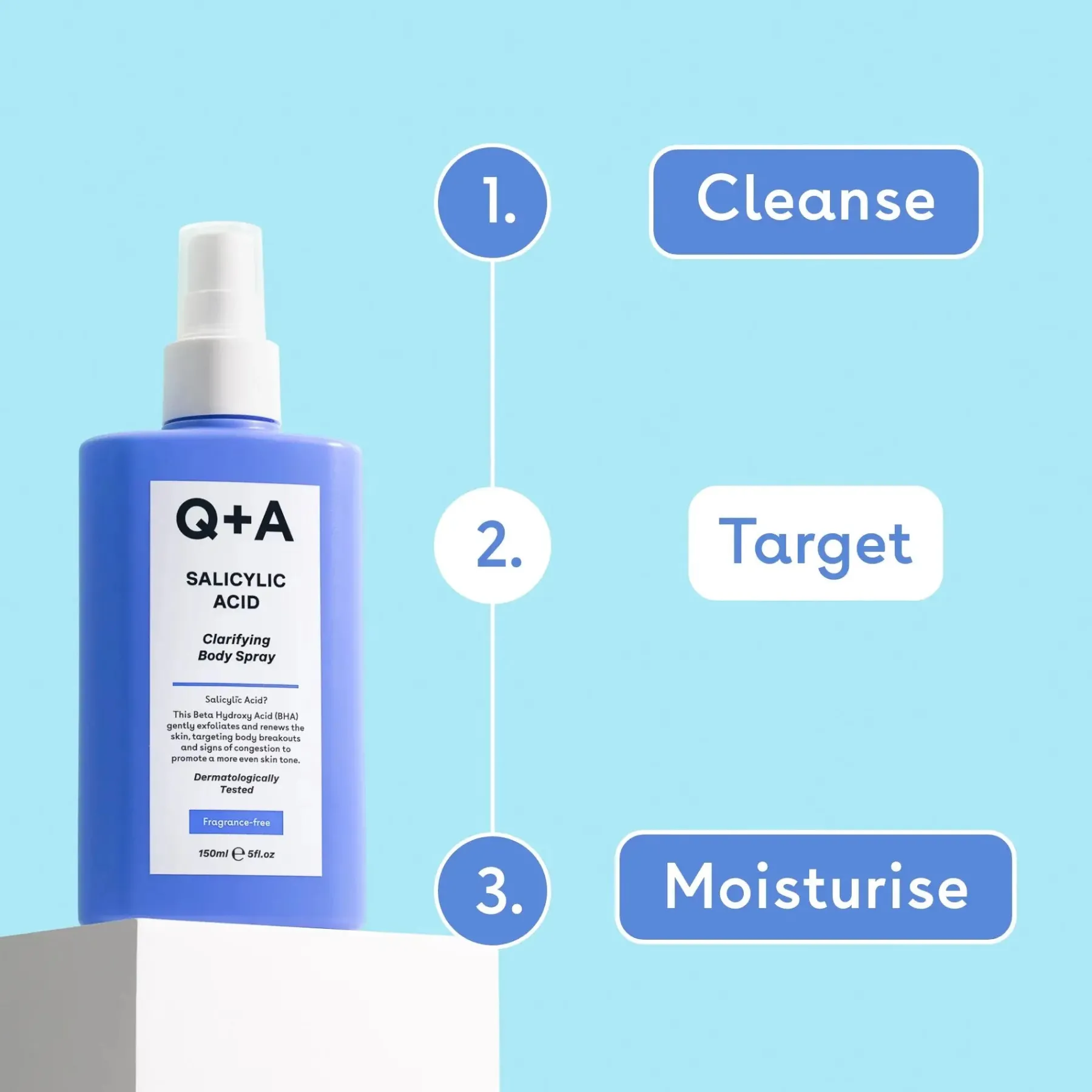 Outlet Salicylic Acid Body Spray Everything Shower|Hauptzutat
