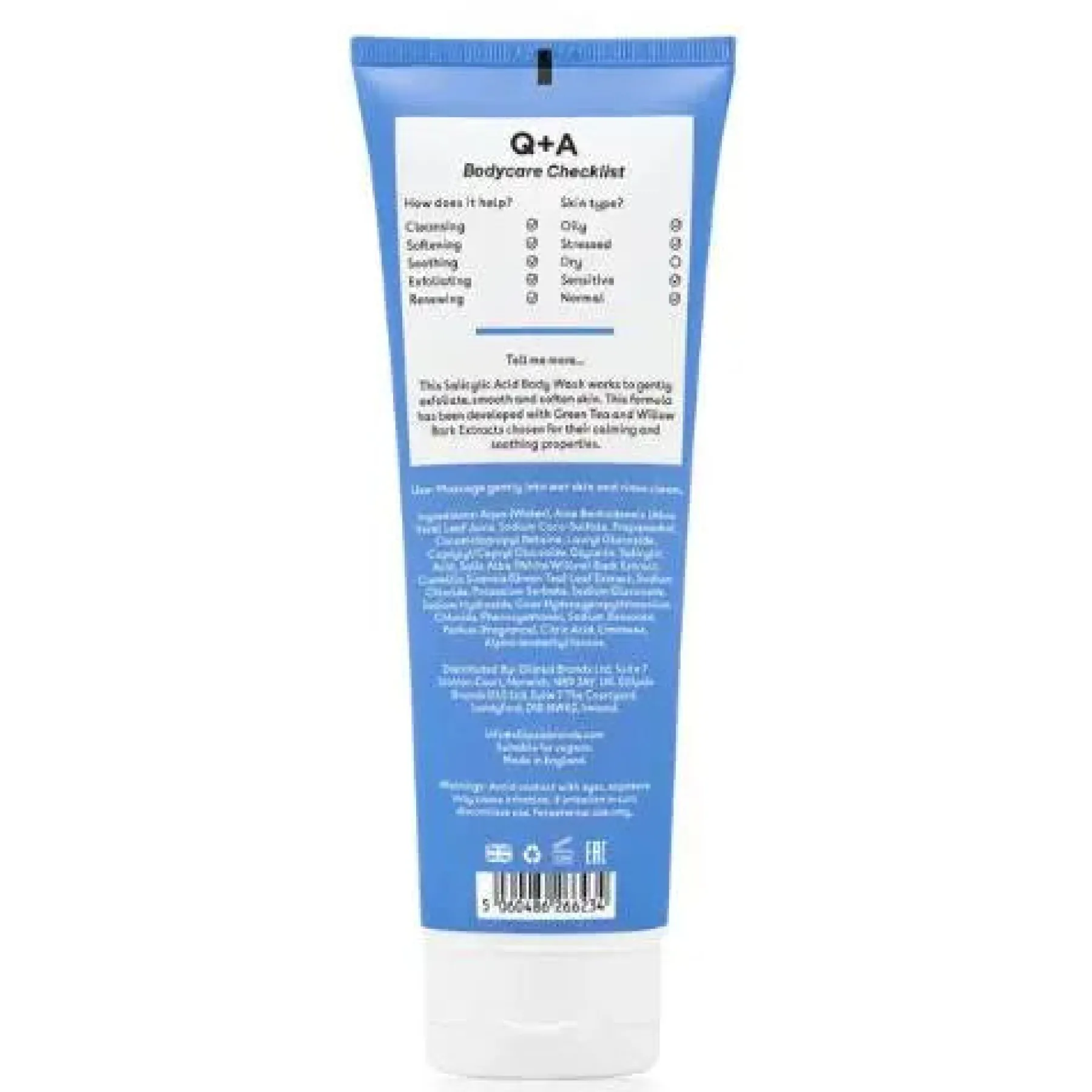 Discount Salicylic Acid Body Wash Vegan Pflege|Hauptzutat