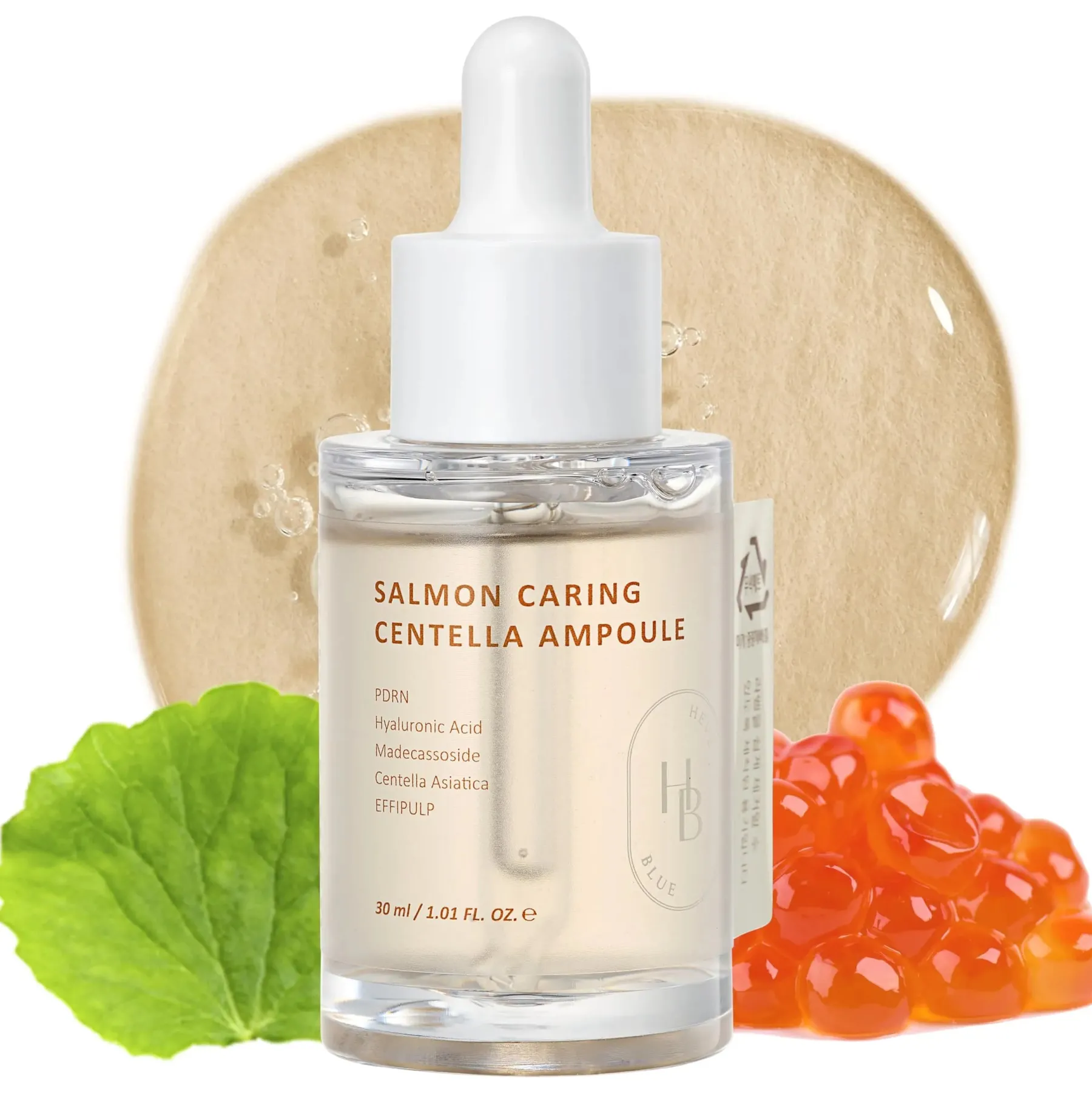 New Salmon Caring Centella Ampoule Hauptzutat|Anti-Unreinheiten-Serum