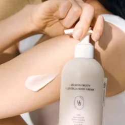 Salmon Fruity Centella Body Cream Hauptzutat|Körperlotion
