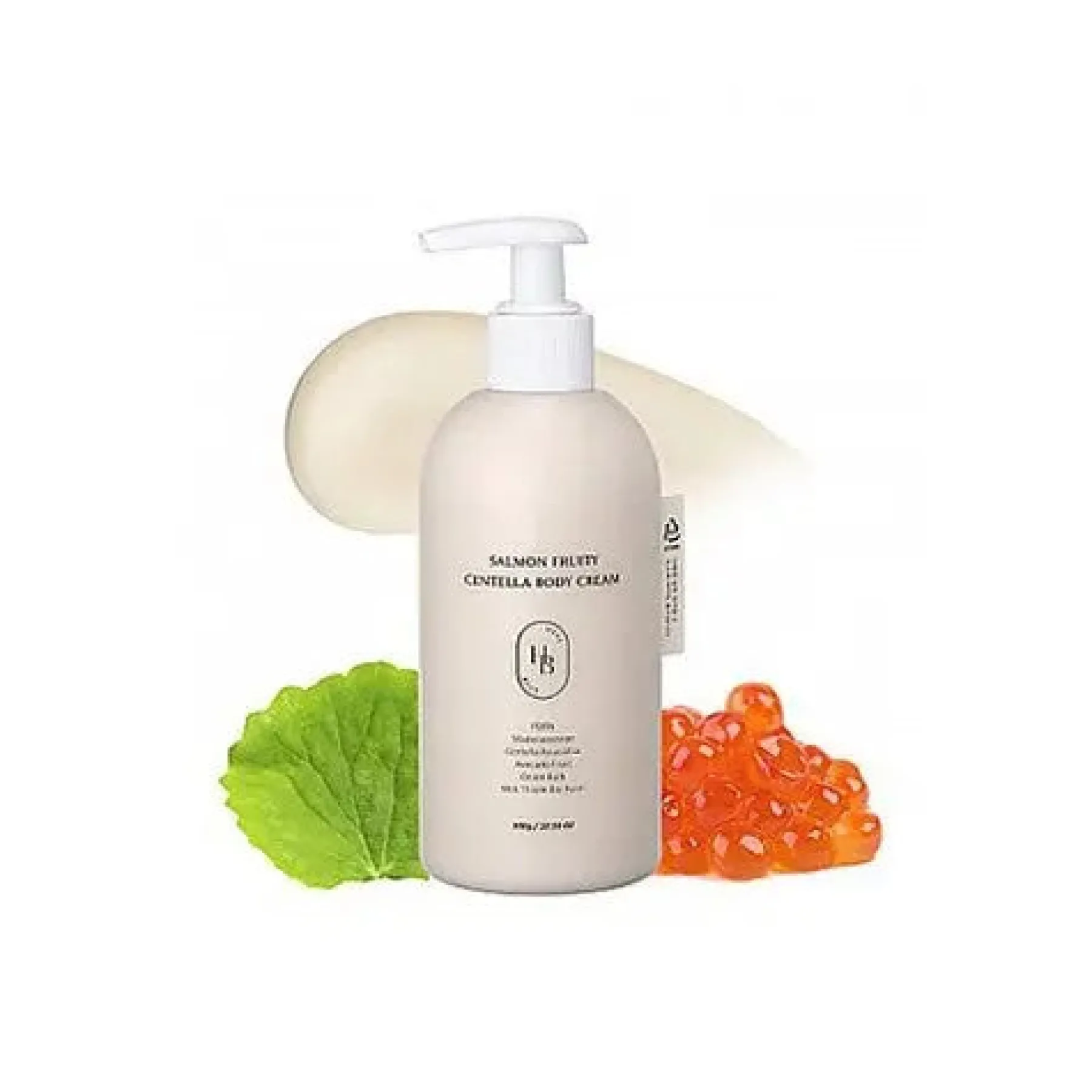 Salmon Fruity Centella Body Cream Hauptzutat|Körperlotion