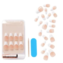 Discount Salon Acrylic French Nails Kit Je T'aime Künstliche Nägel|Veganer Nagellack