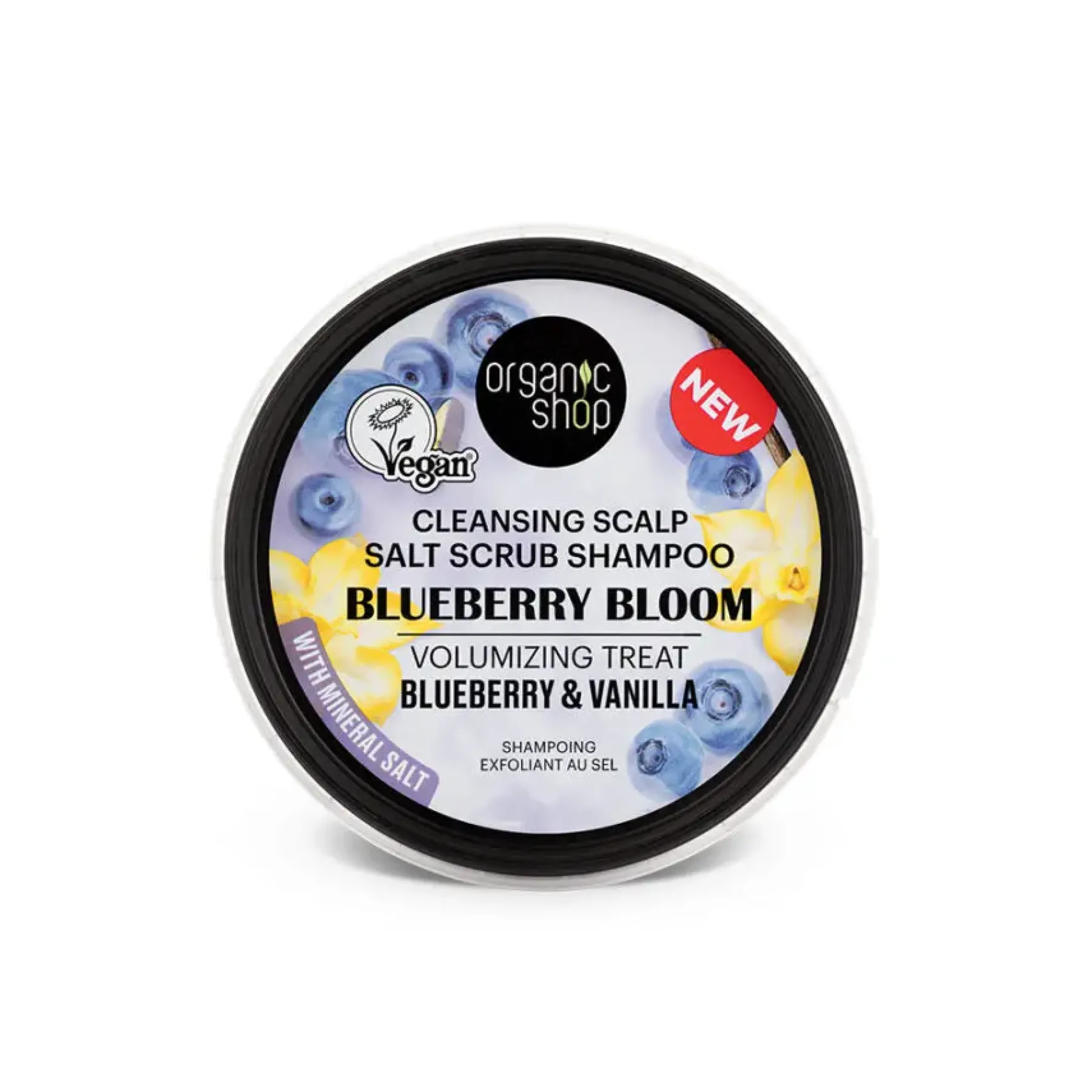 Hot Salt Scrub Shampoo Blueberry Bloom Haarprobleem|Shampoo