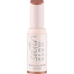 New Satin Glow Luminous Shine Lipstick 01 Whole Latte Love Lippenstift|Veganer Lippenstifte