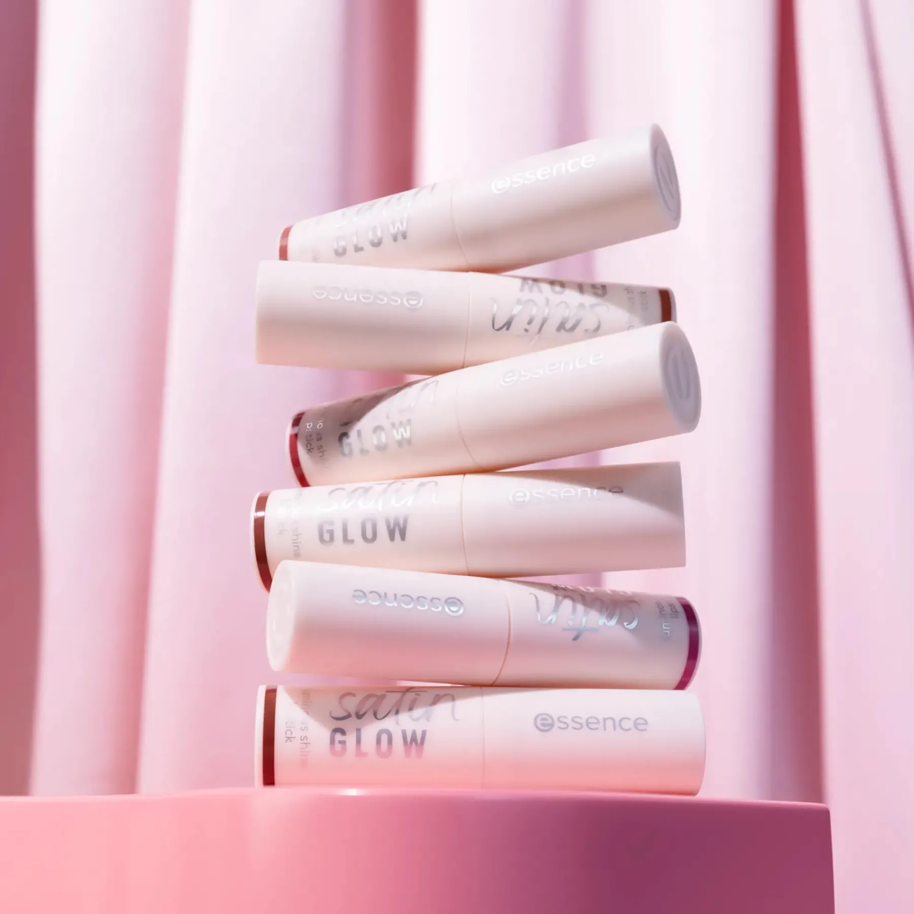 Outlet Satin Glow Luminous Shine Lipstick 02 Blushin It Lippenstift|Veganer Lippenstifte