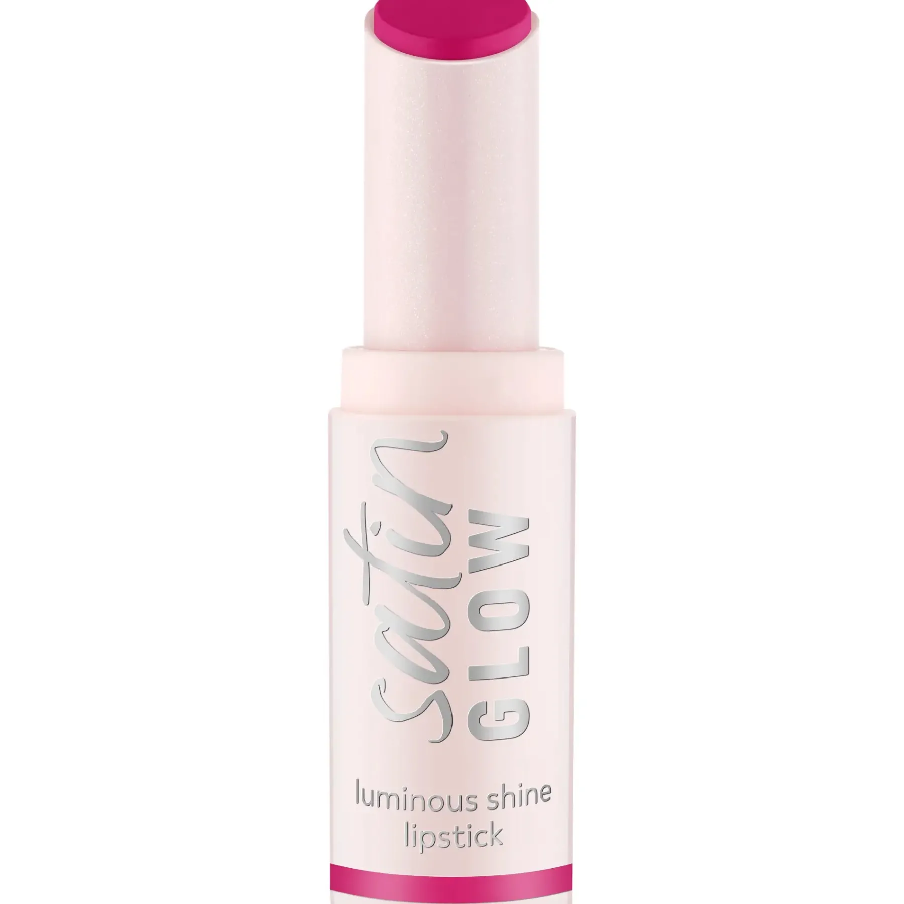 New Satin Glow Luminous Shine Lipstick 08 Fuchsionista Lippenstift